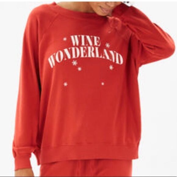 Wildfox Wine Wonderland Sweater by Wildfox Christmas Holiday XS - Picture 1 of 6